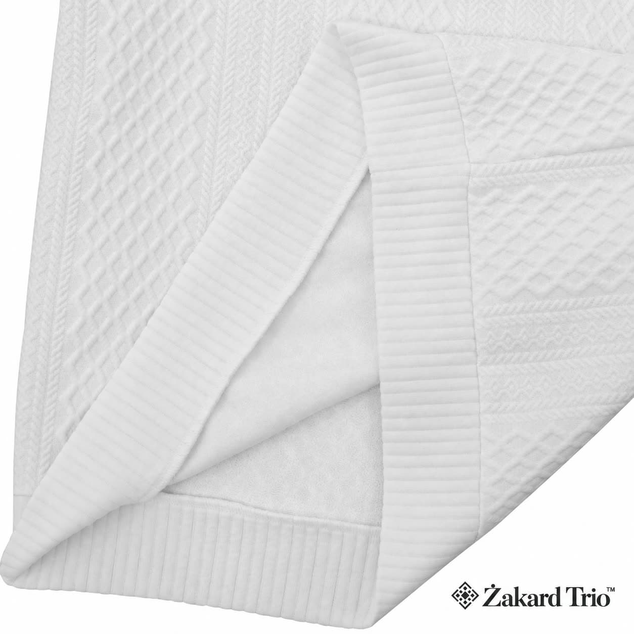 Żakard Trio™ – zestaw 3 bluz męskich ze stójką