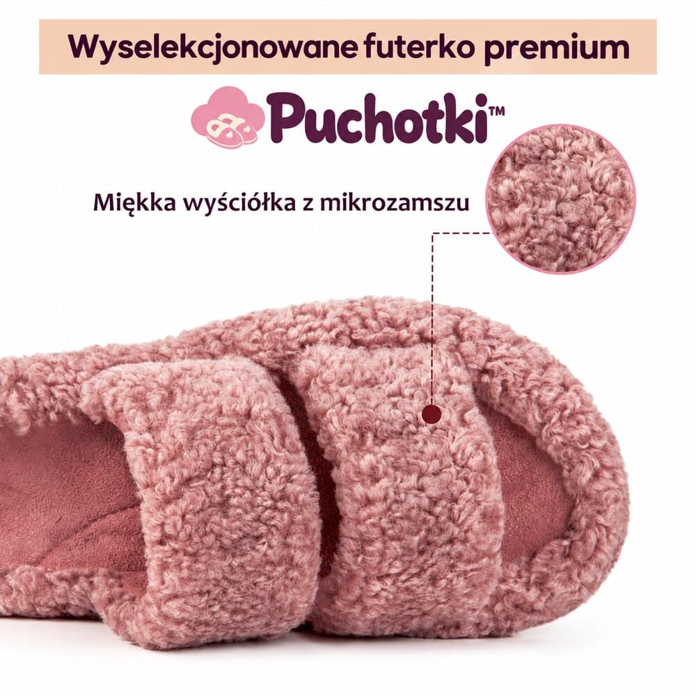 Puchotki™ – miękkie kapcie z pianką memory