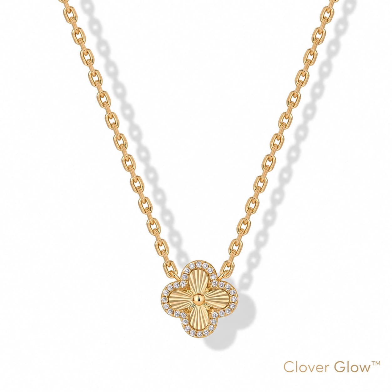 Clover Glow™ — naszyjnik koniczyna