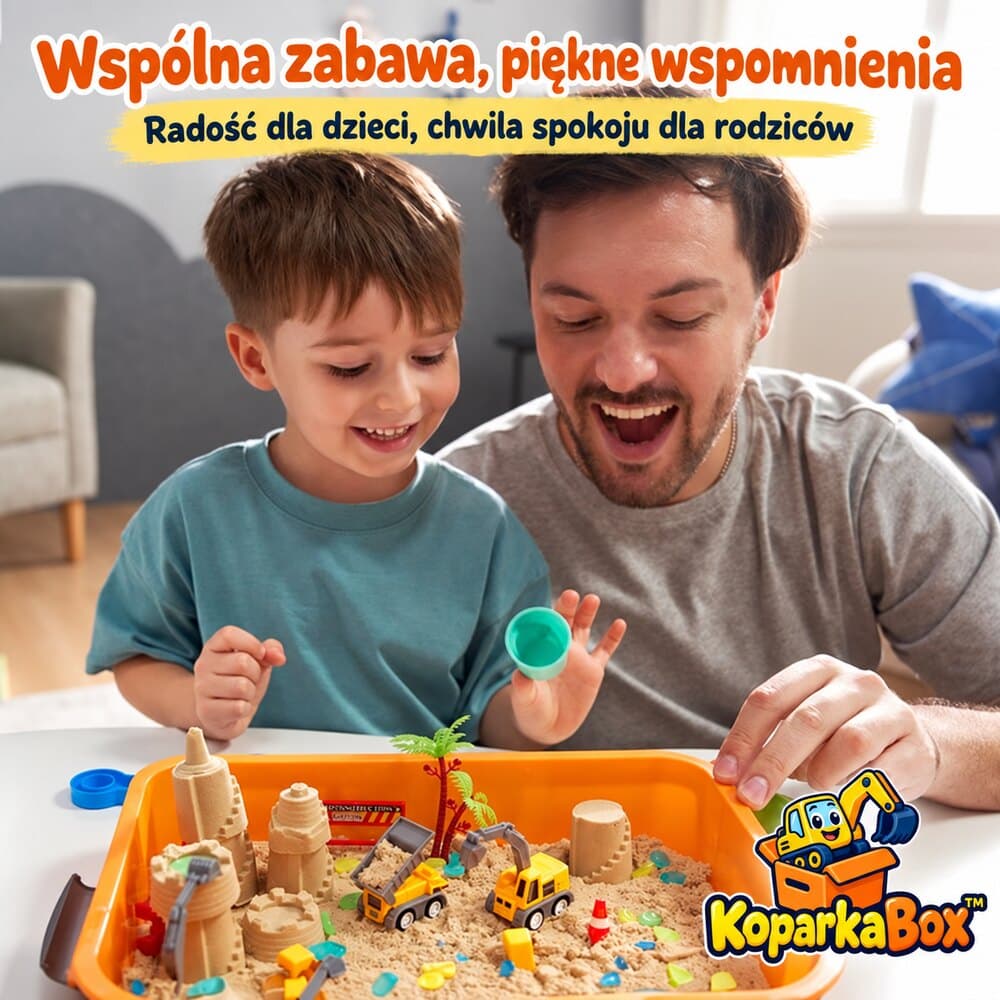 KoparkaBox™ – sensoryczny plac budowy 3w1