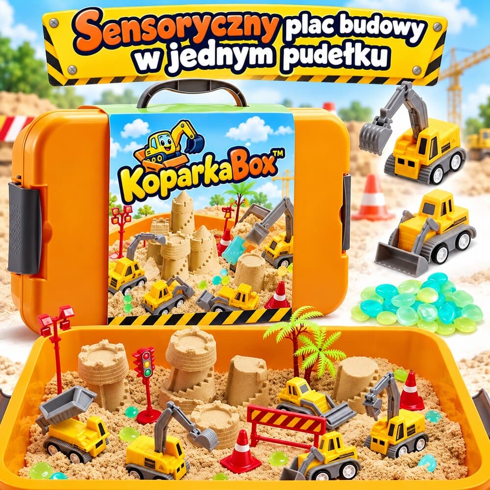 KoparkaBox™ – sensoryczny plac budowy 3w1