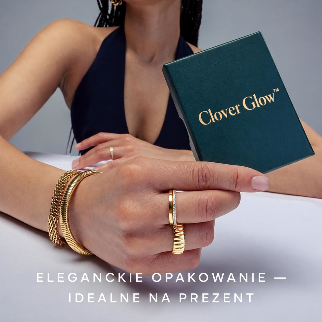 Clover Glow™ — naszyjnik koniczyna