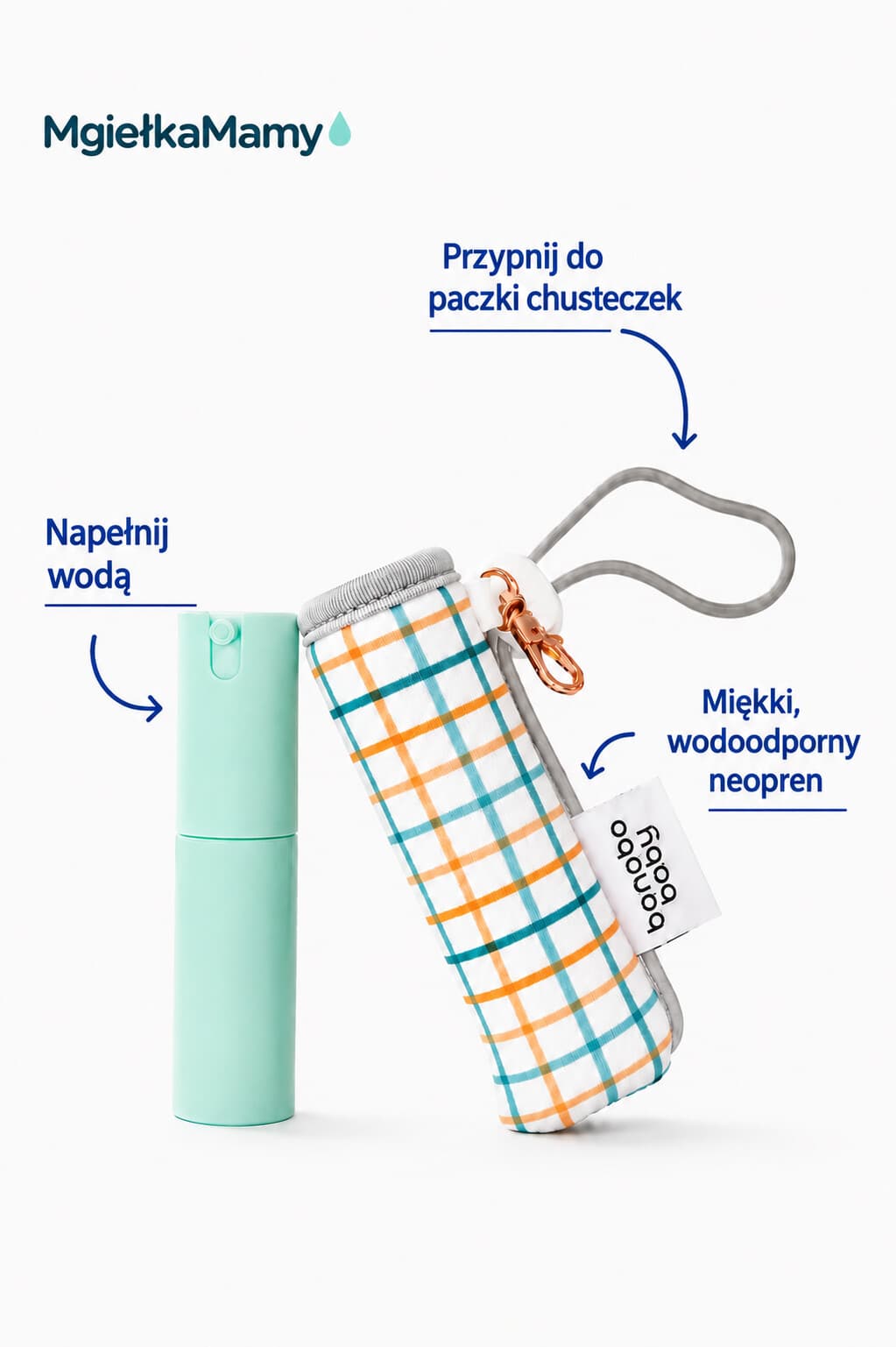 MgiełkaMamy™ – Przenośny Bidet do Przewijania 20 ml