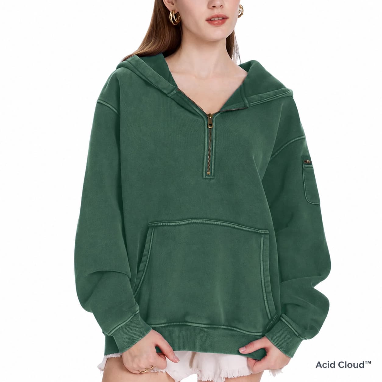 Acid Cloud™ — bluza half-zip