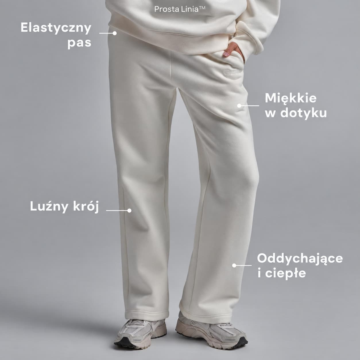 Prosta Linia™ — spodnie dresowe