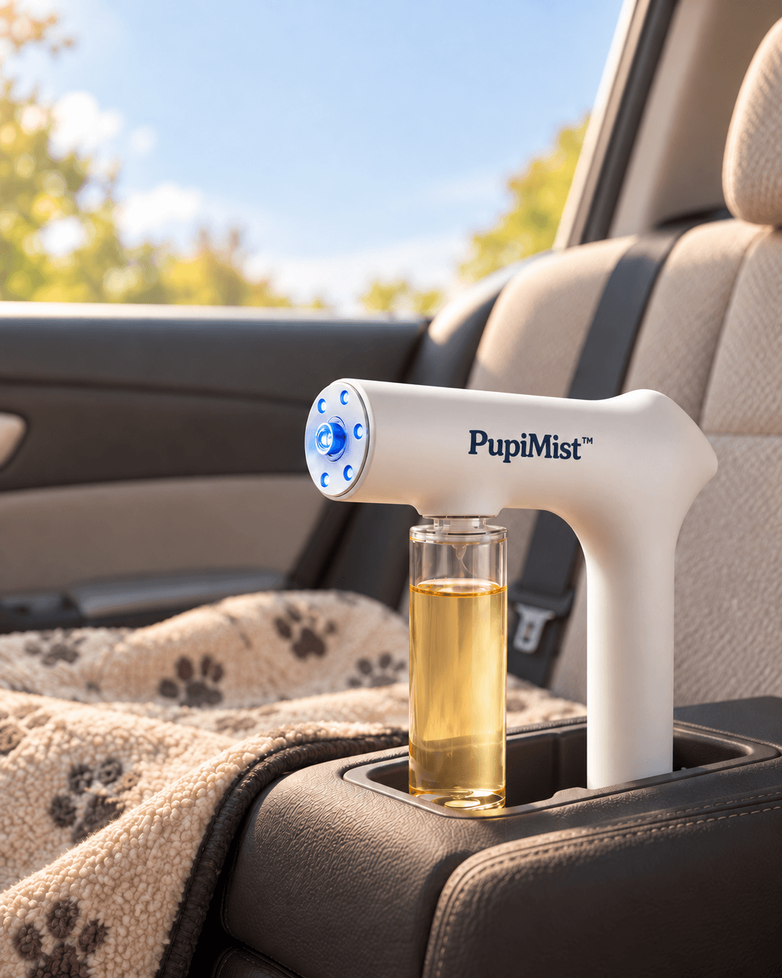 PupiMist™ – Bezprzewodowy atomizer do odświeżania tekstyliów