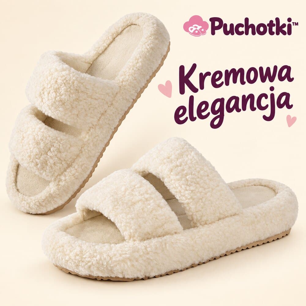 Puchotki™ – miękkie kapcie z pianką memory