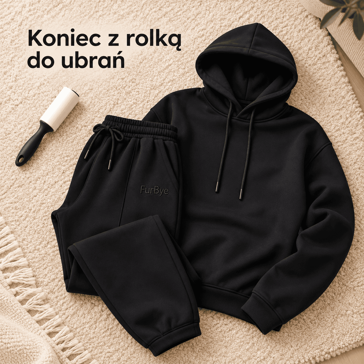 FurBye™ – bluza i spodnie dresowe odporne na sierść