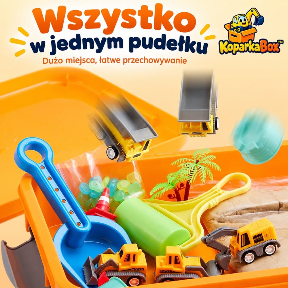 KoparkaBox™ – sensoryczny plac budowy 3w1