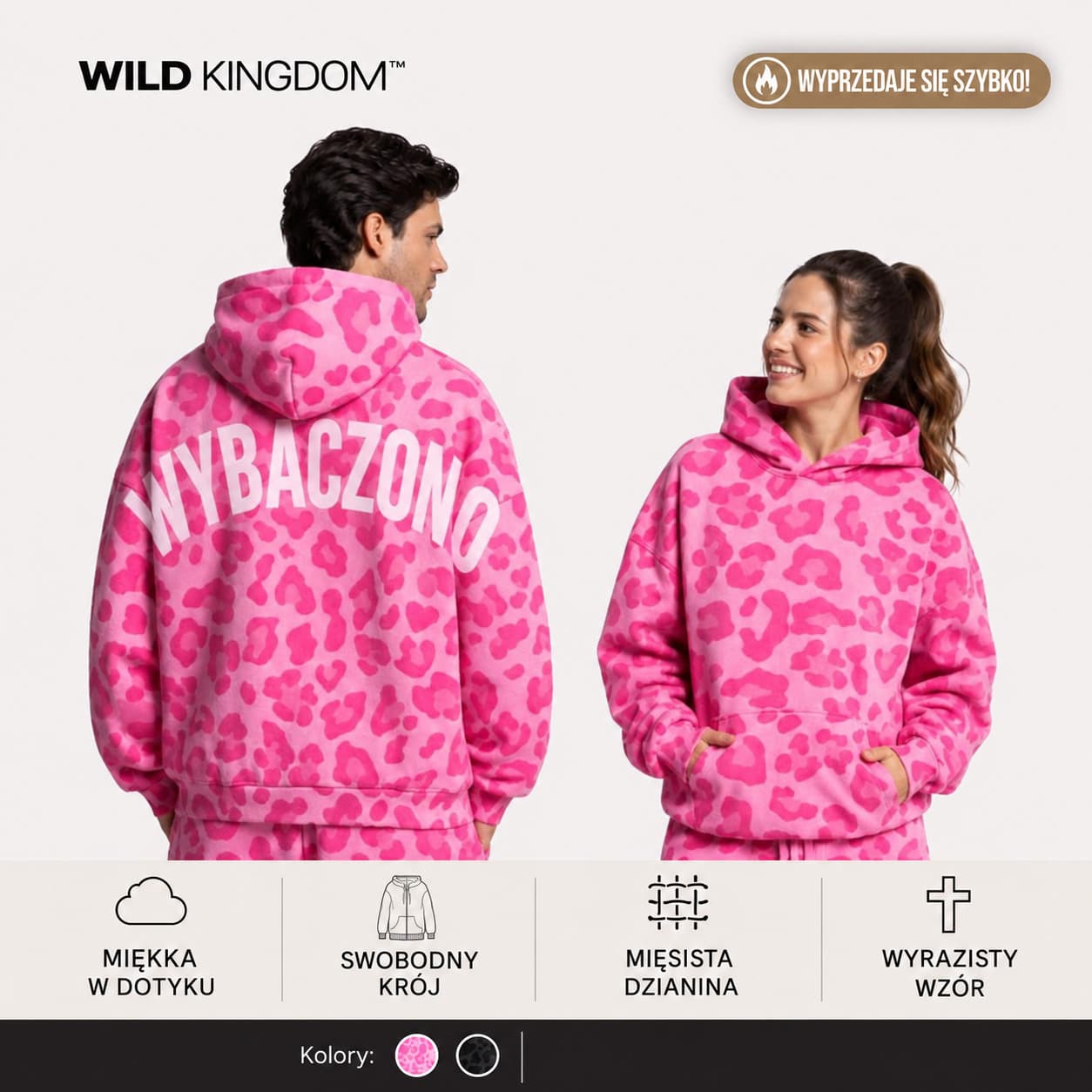Wild Kingdom™ — bluza ze zwierzęcym printem