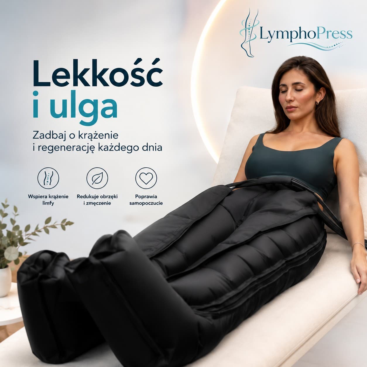 LymphoPress – aparat do drenażu limfatycznego